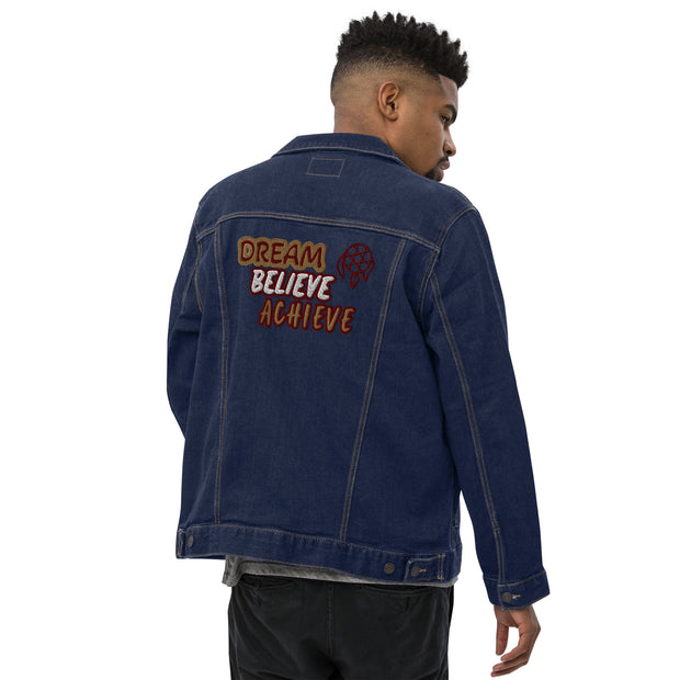 "BELIEVE" DENIM JACKET