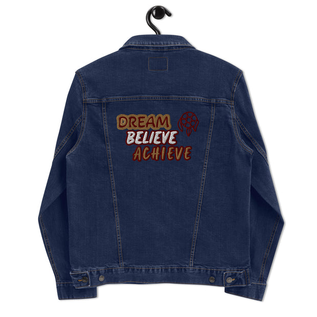 "BELIEVE" DENIM JACKET