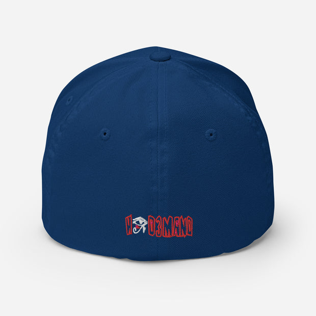 "PROTECTION" TRUE BLUE FITTED CAP