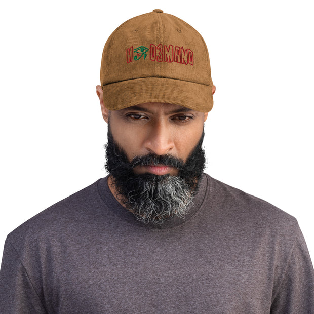 "FALL IS HERE" CORDUROY HAT