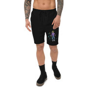 "THOTH" BLACK/PURPLE SWEAT SHORTS