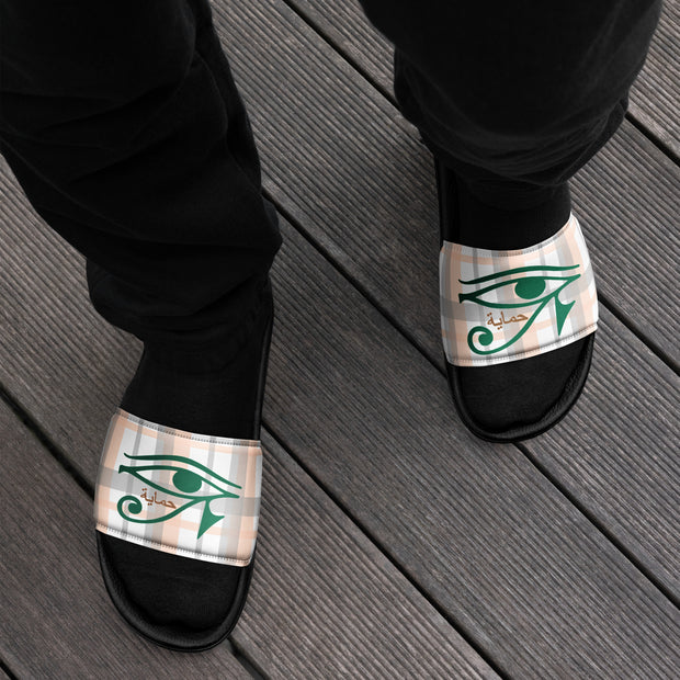 "PROTECTION" PICNIC PINE GREEN SLIDES