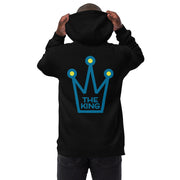 "THE KING" BLACK/TURQUOISE HOODIE