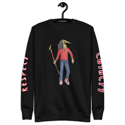 "LOYALTY" BLACK/RED CREWNECK