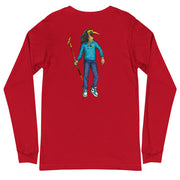 RED "HIGH D3MAND" LONG SLEEVE TEE