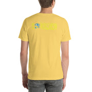 “THOTH”  YELLOW/TURQUOISE TEE